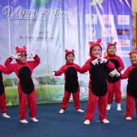 Penampilan, Lomba Mewarnai Peserta Didik TK Metta Maitreya di Vegan Festival 2024